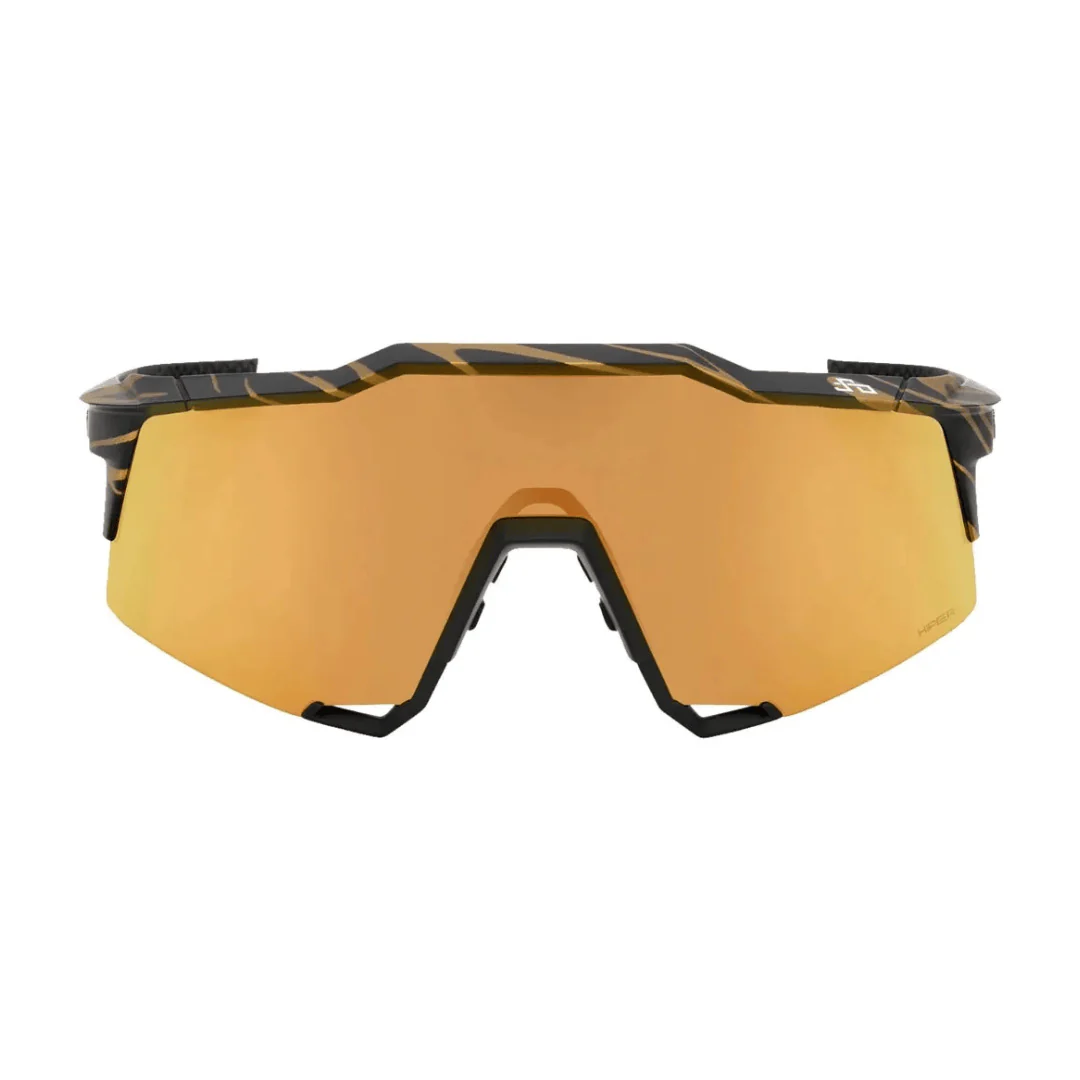100% Speedcraft Peter Sagan Limited Edition Metallic Gold Flake/HiPER Gold Mirror Lens - Image 3