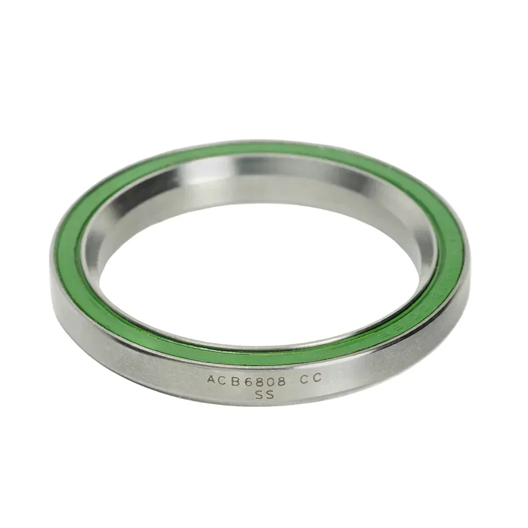 Enduro 1.5" 36°/45° Headset Bearing, ACB6808 Stainless /each (40x52x6.5mm)