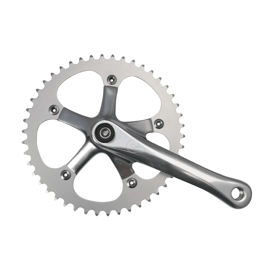 Pake Crankset 46T 1/8 Silver 165mm