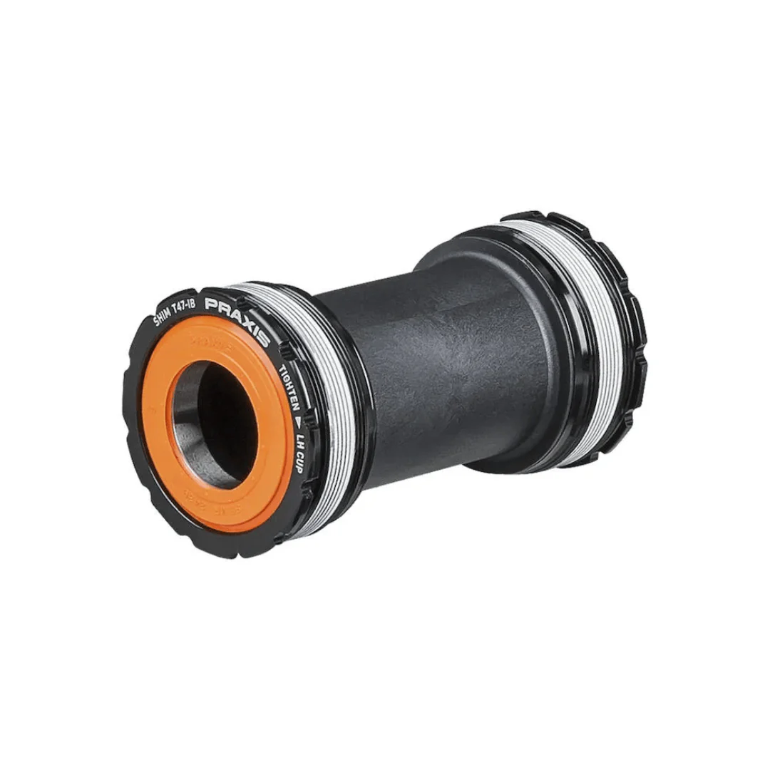 Praxis T47 Internal Bottom Bracket for Shimano, 85.5mm Road / 73mm MTB shell