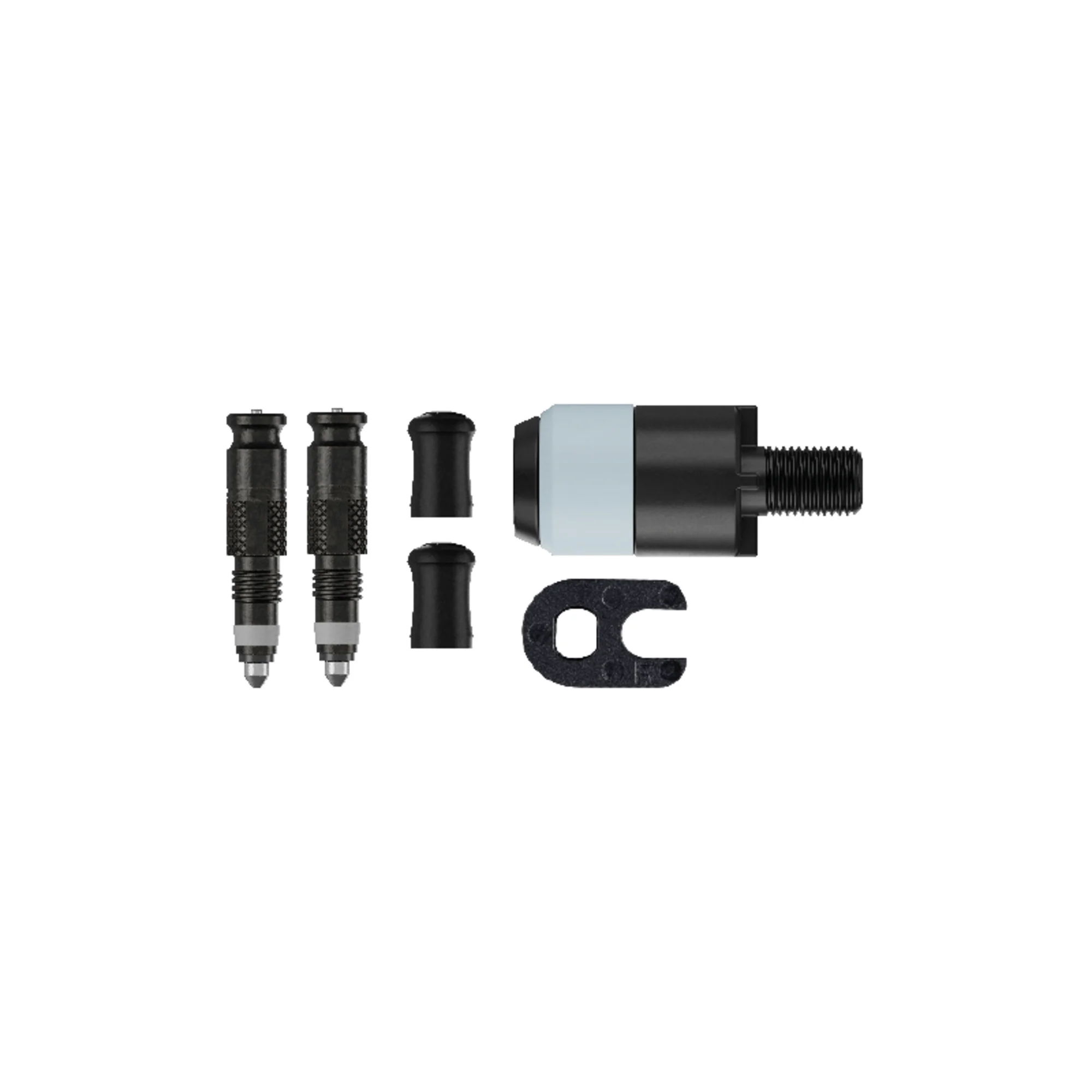 Schwalbe Presta-SCV Conversion Kit (Two Clik Valves and Pump Head Adapter)