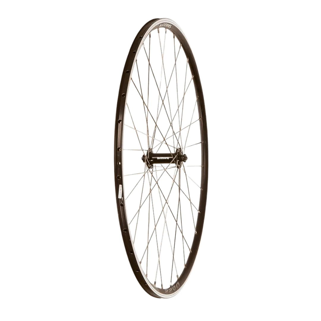 Wheel Shop Alex DA22/Shimano RS400 Black 700c Front - Image 2