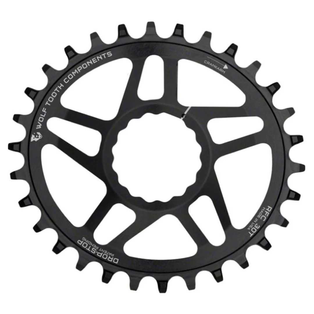 Wolf Tooth Components Elliptical Direct Mount Race Face Boost 30T 9-12Speed Aluminum Chainring